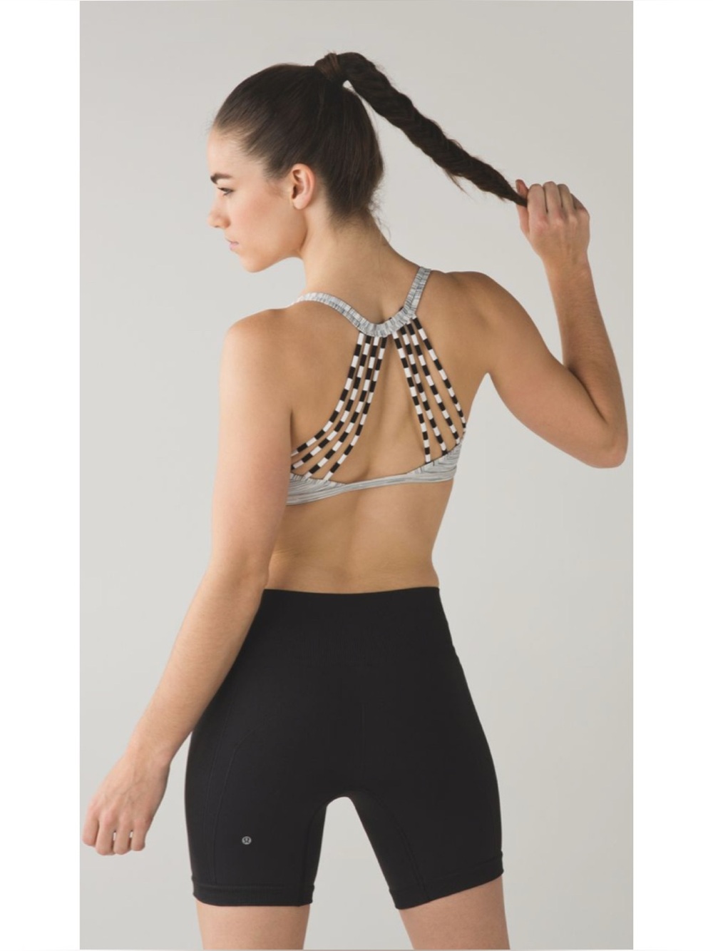 Lululemon Lighten Up Bra Space Dye Camo/Apex Stripe